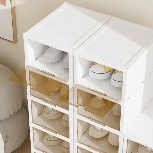 6-Tier Collapsible Shoe Storage Box