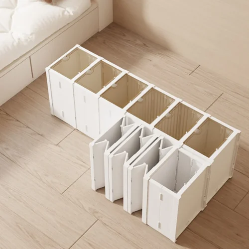 6-Tier Collapsible Shoe Storage Box