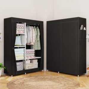 Portable Non-Woven Fabric Wardrobe