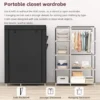 Portable Non-Woven Fabric Wardrobe