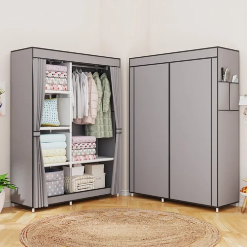 Portable Non-Woven Fabric Wardrobe