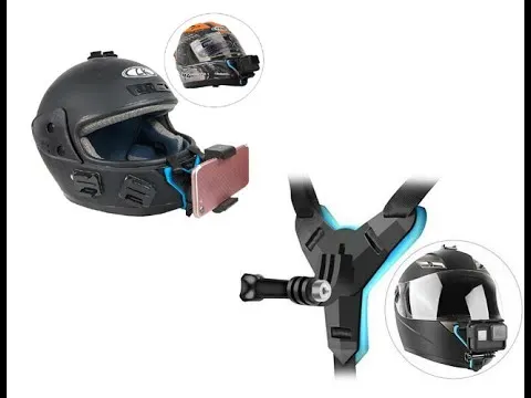 Motorcycle Helmet Chin Mount Strap