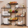 Multi-Functional Movable Storage Rack | 6 Tiers