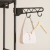 Multifunctional Clothes Drying Rack | 360-Degree Hanging Bar with Storage Shelves