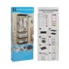 Multifunctional Clothes Drying Rack | 360-Degree Hanging Bar with Storage Shelves